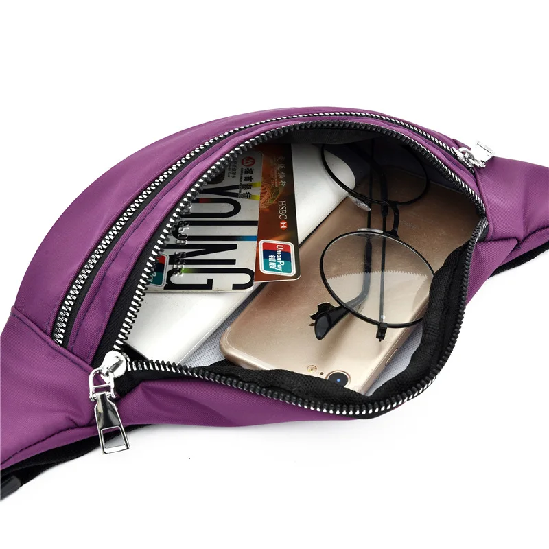 2024 New Hot Sports Fanny Pack Waterproof Cell Phone Korean Version Fashion Portable Large Capacity Waist Bag