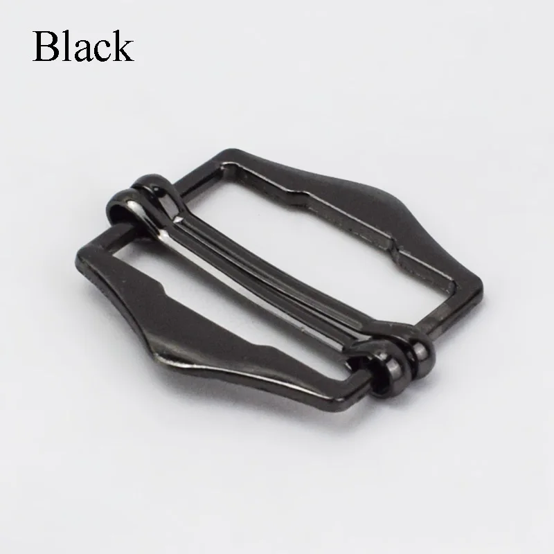 Meetee BD397 20/25/30 мм двойная шпилька пряжка ремня аксессуары шляпа фартук четырехскоростная Кнопка рюкзак тройные скользящие роликовые пряжки