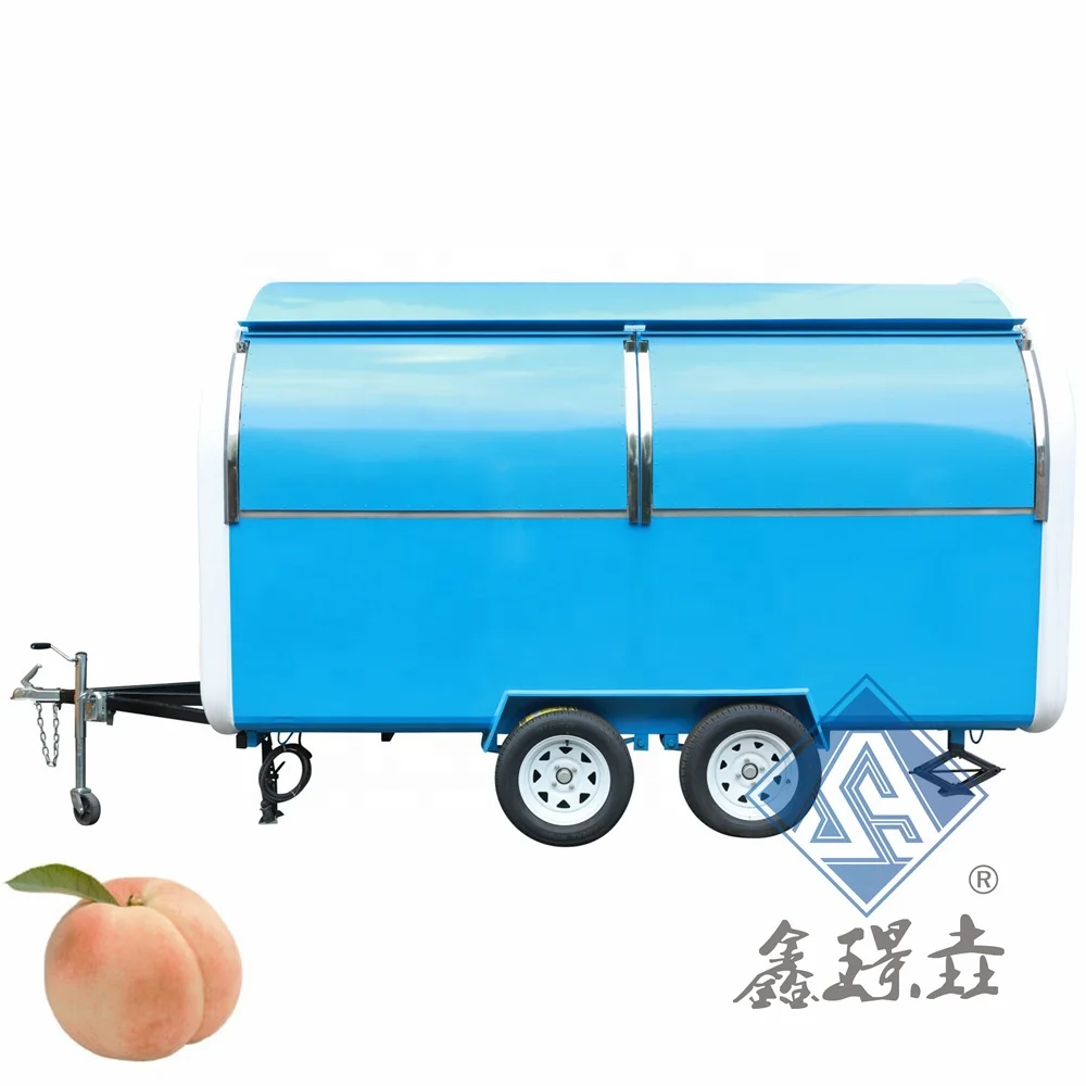 Dessert mobile food truck mobile food truck gasoline mini truck for food delivery