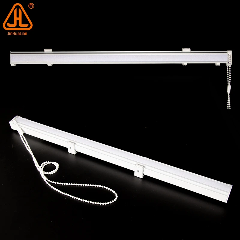 Aluminium Roman Blind Track High Load Silent Roman Blinds Track Roman Curtain Blind for Home Use