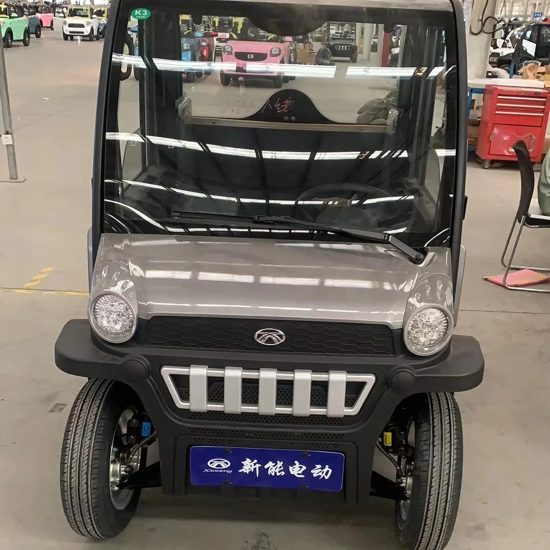 2 Seats 2 Doors 4 Wheels Full Enclosed Mobility Scooter