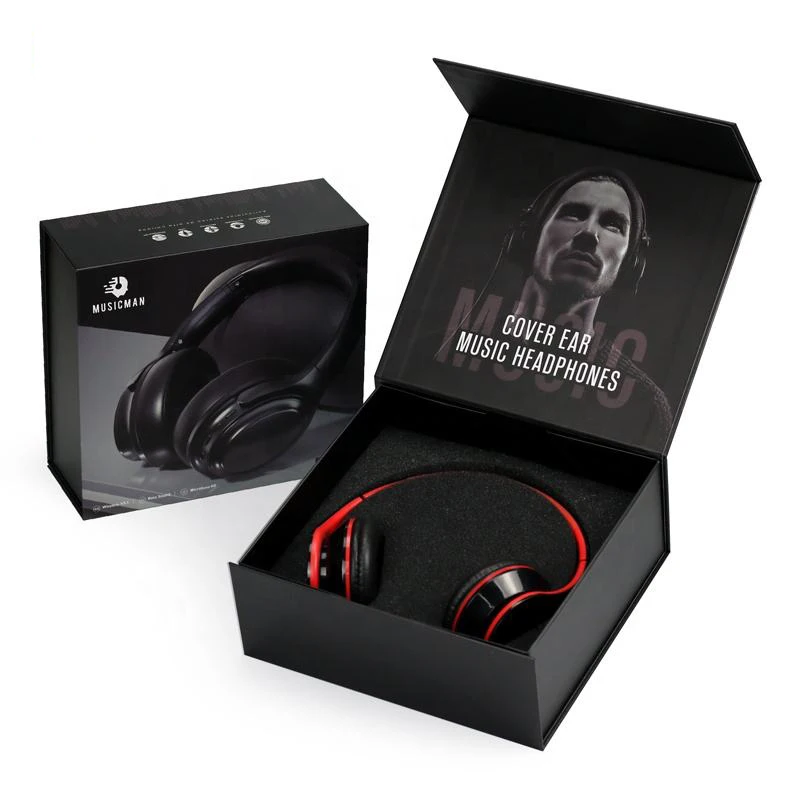 Custom Headset Earbuds Packaging Box Electronics Products Headphone Earphone Packing Paper Boxes