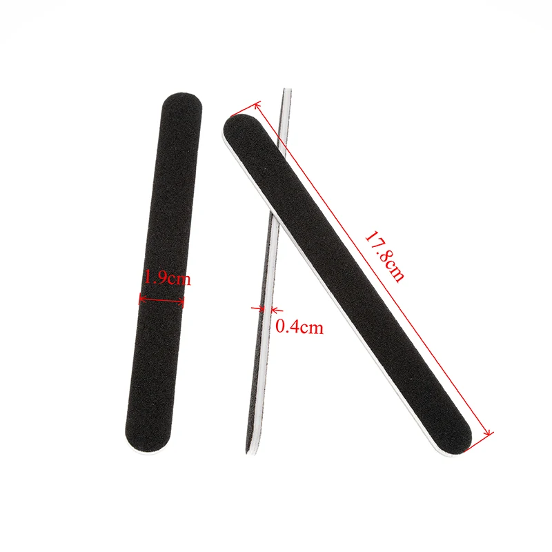 Nail Art Files Professional Grit Double Sided Washable Nail Manicure File (100/180)
