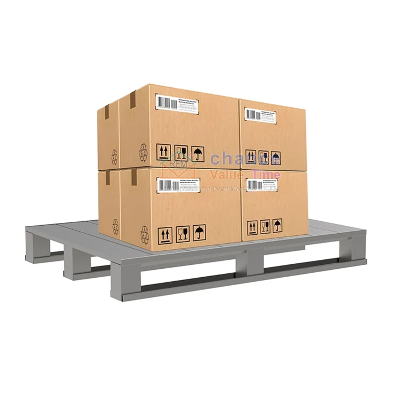 Large quantity at a good price full of leak-proof metal light steel steel pallets