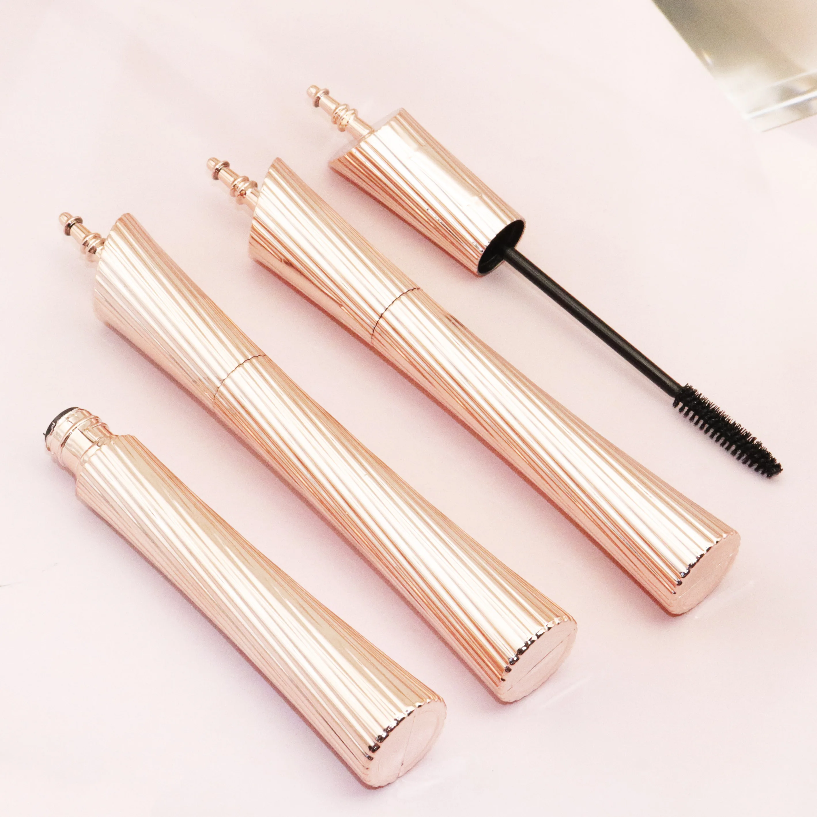 Premium Private Brand 3D Factory Mascara Waterproof Eyelash Fiber Extension Liquid Natural Makeup Lengthening Premium Packaging