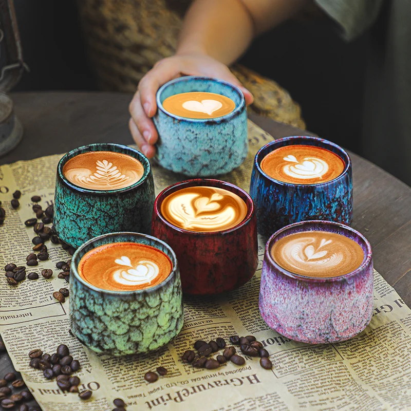 
big capacity ceramic chinese kung fu tea cup porcelain coffe cup resuable arabic coffee cups 