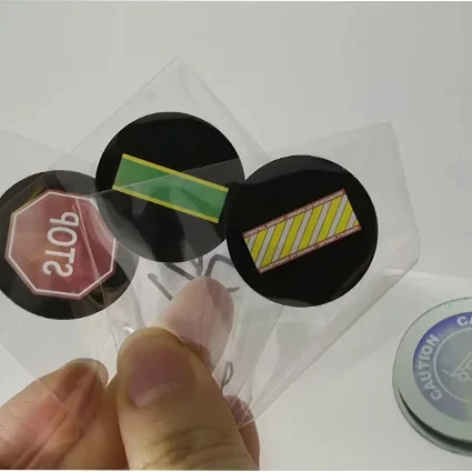 Custom Advertising Logo Gobo Waterproof Lamp Light Make Glass Filter Lens Projector Gobo