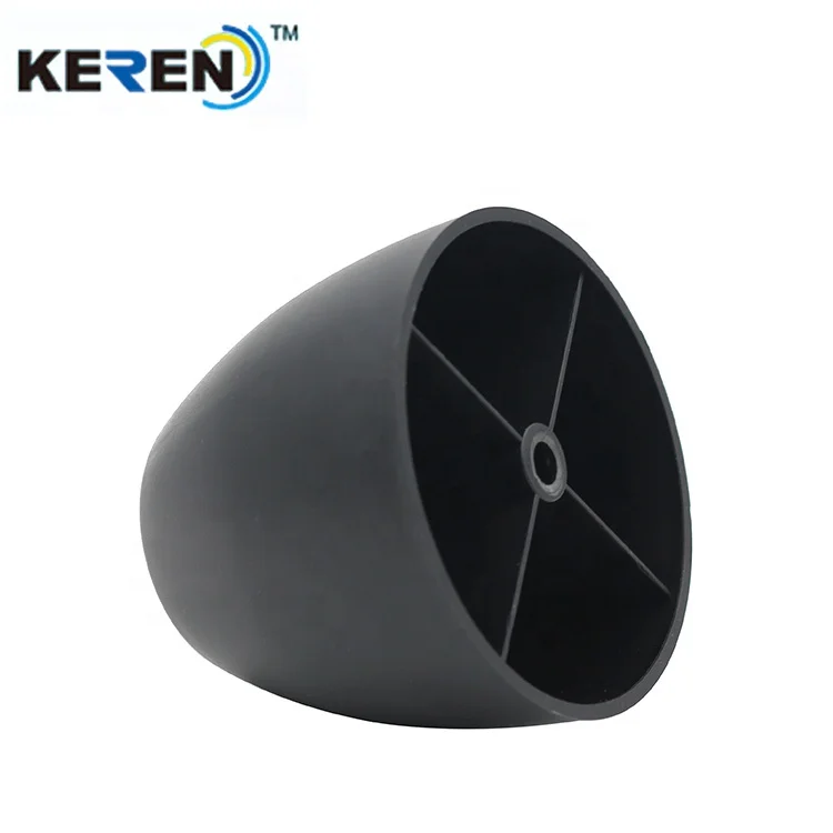 82mmH Hot Sale Decorative Cup Shape Plastic Sofa Leg Furniture Feet With Free Sample