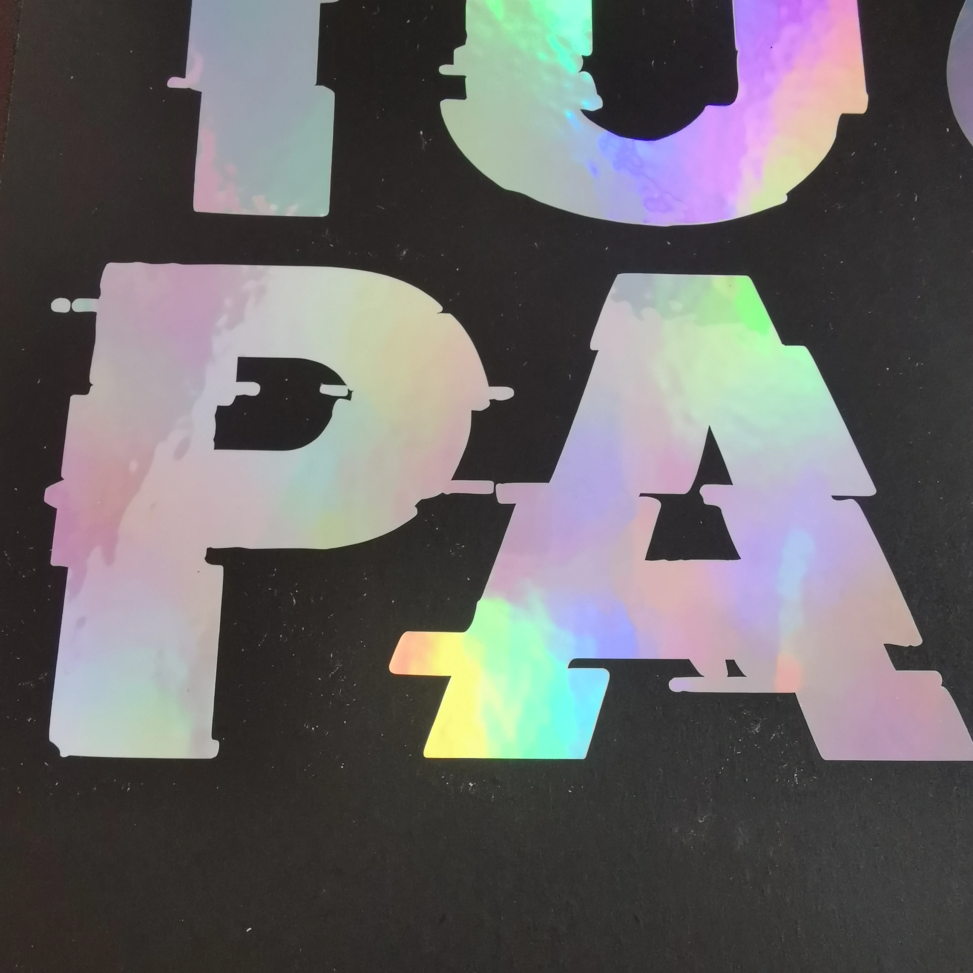 Custom Printing Outdoor Use Removable Logo Letter Waterproof Windproof Die Cut Vinyl Transfer Car Window Decals Sticker