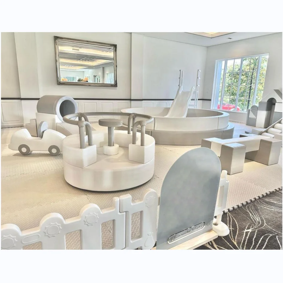 Indoor Playground Amusement Kids Customized soft play equipment outdoor playground set for toddler colorful softplay ball pit