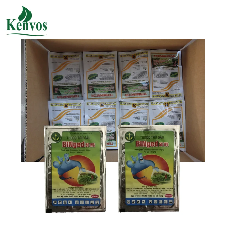 Insecticide Pesticide Emamectin Bezoate 5% WDG,Emamectin Bezoate 50g/kg WDG