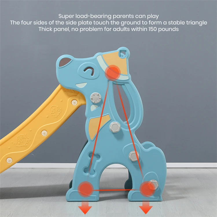 Оптовая продажа на заказ детский пластиковый игровой домик горка для детского сада