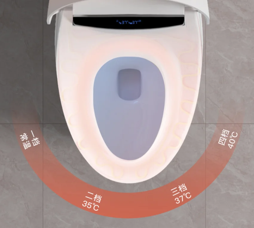 Supply Sanitary Ware  Modern bathroom smart toilet wall hung smart toilet seat cover