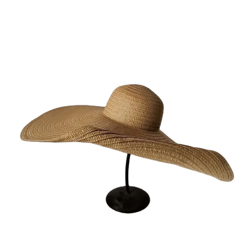 Big Brim women paper straw beach hat women wide brim straw hat summer hats women beach