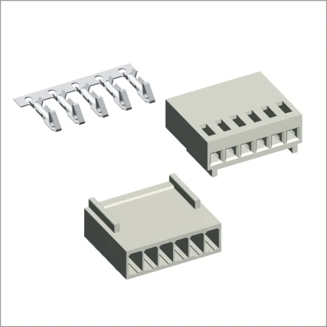 2.54mm pitch single row molex terminal housing connector 2-20 pins/ways/contacts/positions