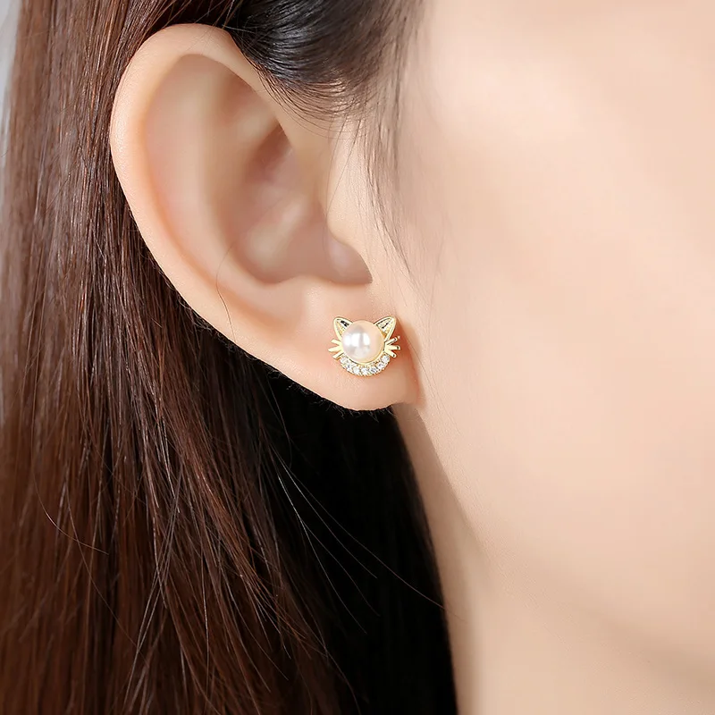 Женские серьги с жемчугом