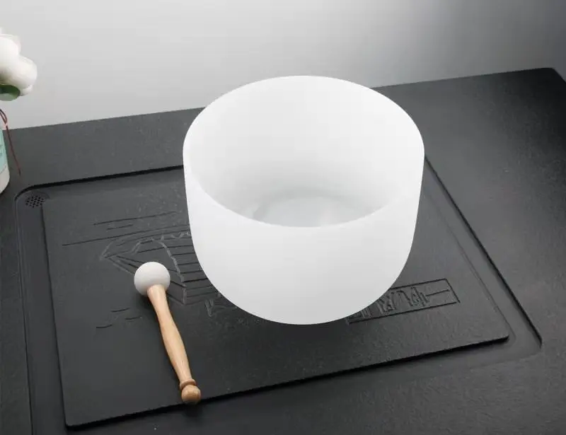 Wholesale Frosted Quartz Crystal Singing Bowl