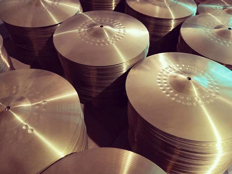 China Professional Hand Made b20 serious bronze drum cymbal set 4 & 5 piece