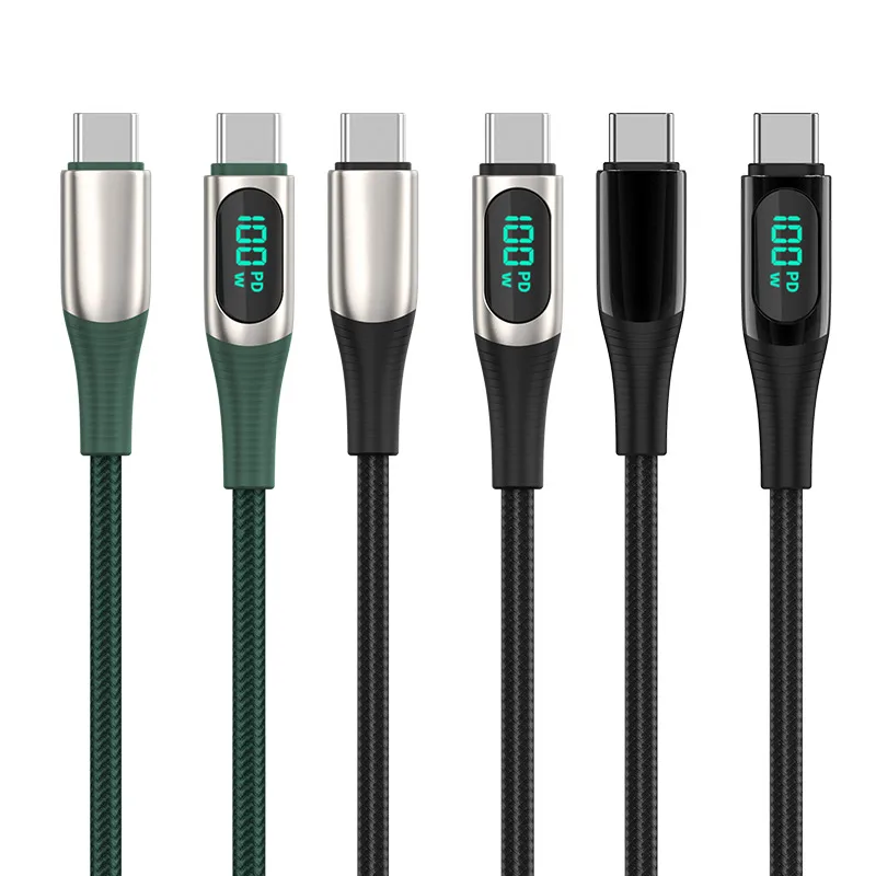 phone accessories 2023 ABS type c to type c 5A 20V 100W can be customized usb cable pd 5a 100w ctoc cable