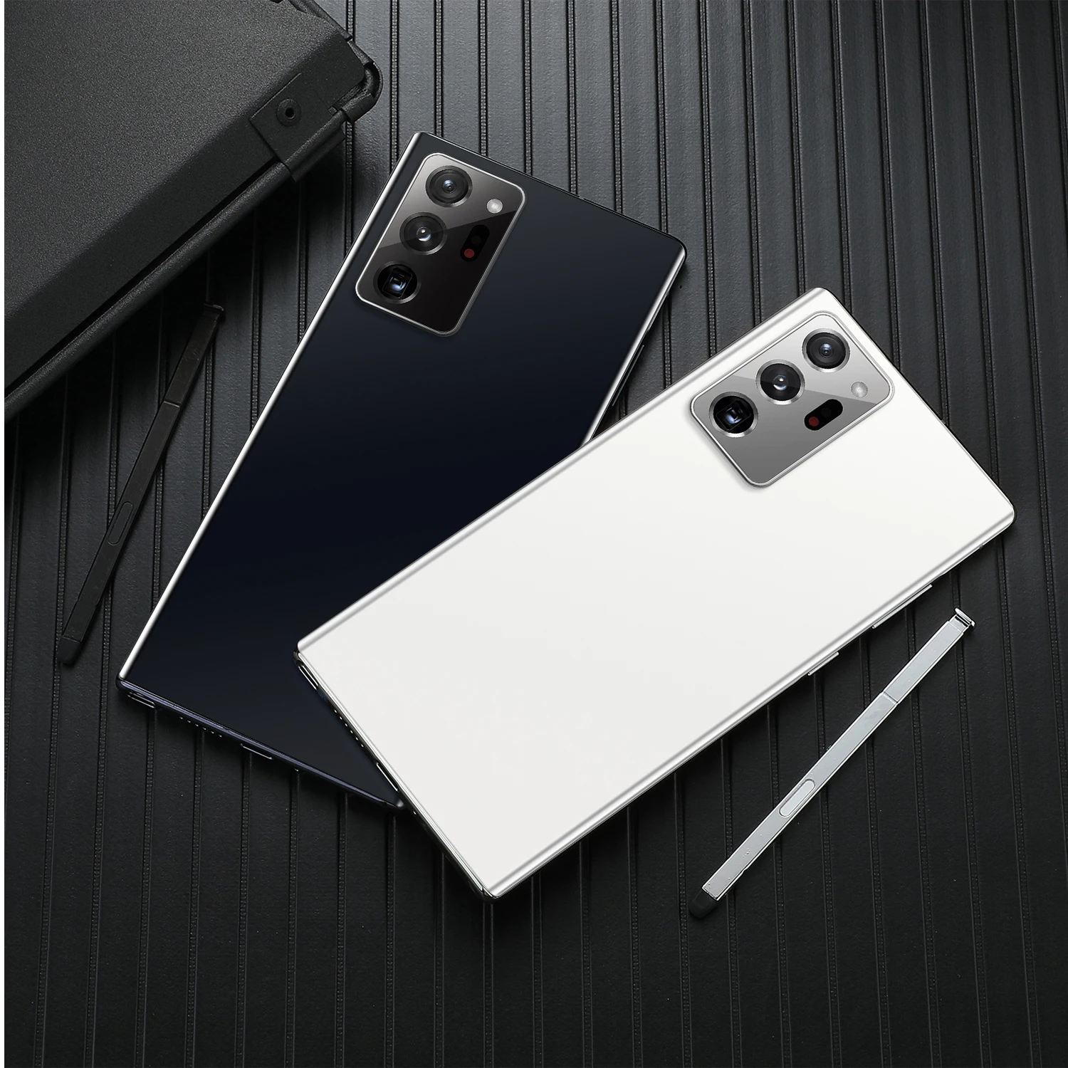 Note20U + мобильных телефонов 6 9 дюймов HD экран 5000 мАч стилус android телефон 12 Гб 512 большой объем памяти смарт-чехол для