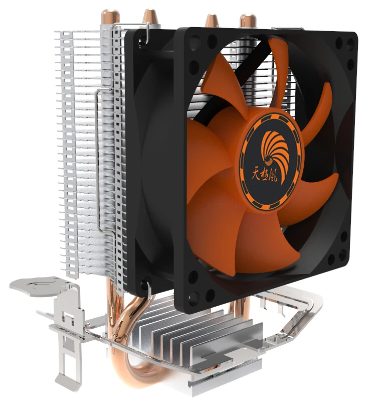 Высокое качество гибкий кабель медь ТРУБЫ Gpu радиатор с 3 в 1 промышленный вентилятор