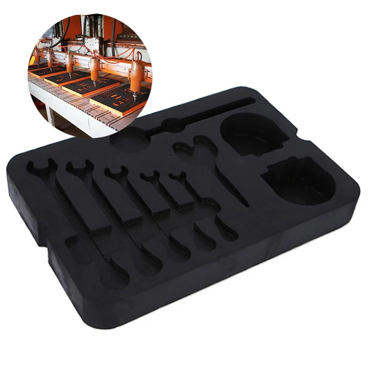 2024 Professional Supplier New Style EVA Foam Insert Nail Polish Bottle Pen Box with Different Color Shapes for Vials Packaging