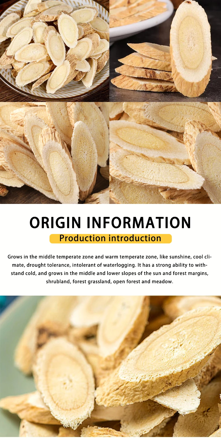 Organic Astragalus Wholesale Factory Plant Extract Chinese Medicine Food Astragalus Tablets