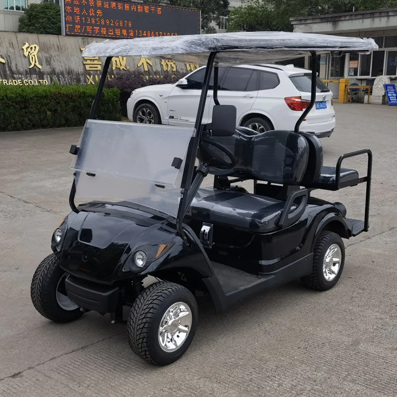 3KW 48V 4 wheel drive gasoline powered electric golf cart for sale with CE/EPA certificate