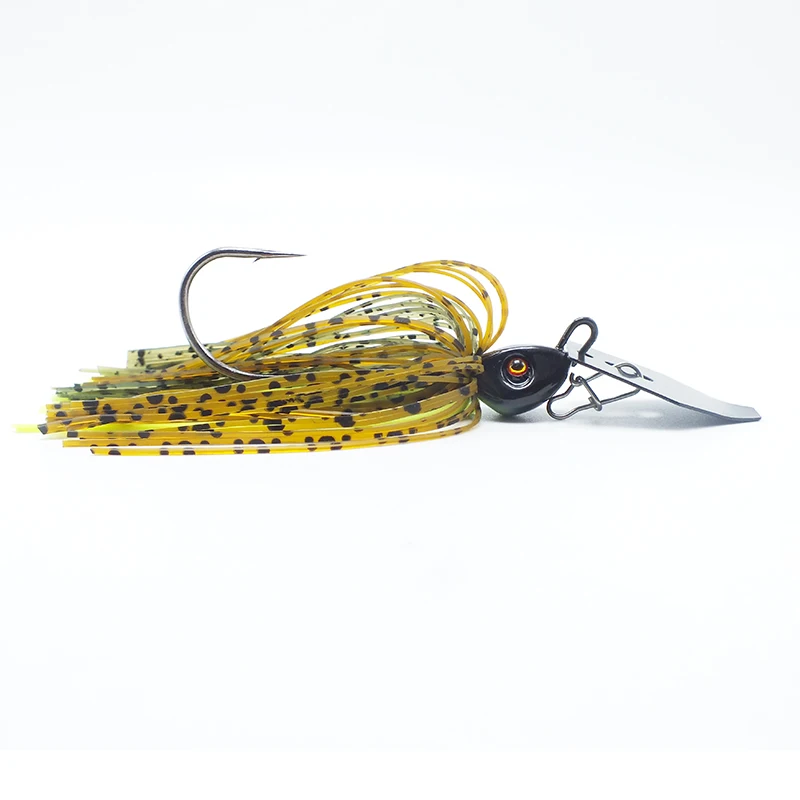 blade jig fishing lure new model chatter bait flipping jig wholesale chatterbait fishing hook