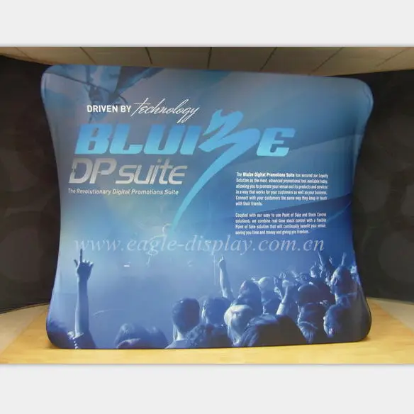 Tension Fabric Systems Exhibition Booth Display pop up Backdrop Wall