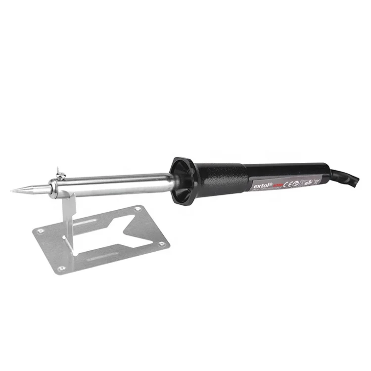 417201 EXTOL Craft Hot Selling 60W Silvery Stability Temperature Soldering Iron Welding Tips