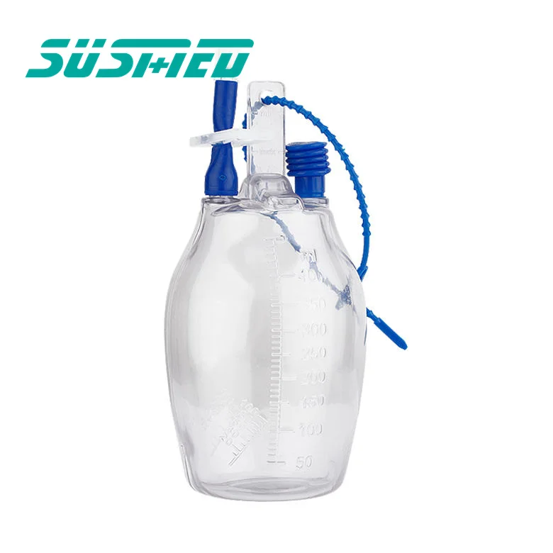 Medical Cheap Hollow Spring Wound Drainage Reservoir System with Negative Pressure