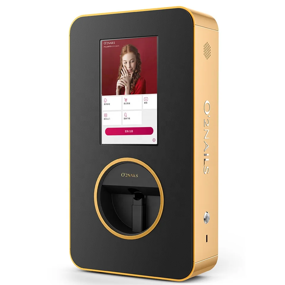 O2NAILS Высокое разрешение настольный принтер для ногтей X12.5 с планшетом 10,1 дюймов