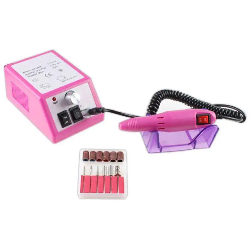 Factory Wholesale Profesional Carbide Bits Electric Manicure Set With 6 Dill Bits Set