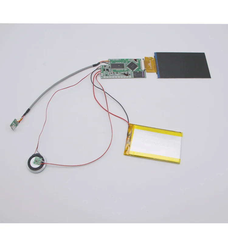 2.4'/2.8'/4.3'/5'/7'/10.1inch chinese homemade suppliers custom blank components video brochure module