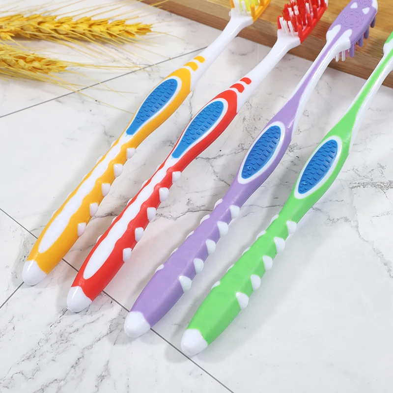 High quality ISO CE approved cheap massage gum adult travel toothbrush manual tooth brush