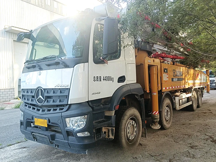 XCMG Official Concrete Diesel Pump Machine HB58V 58m Used Truck Concrete Pump Price for Sale