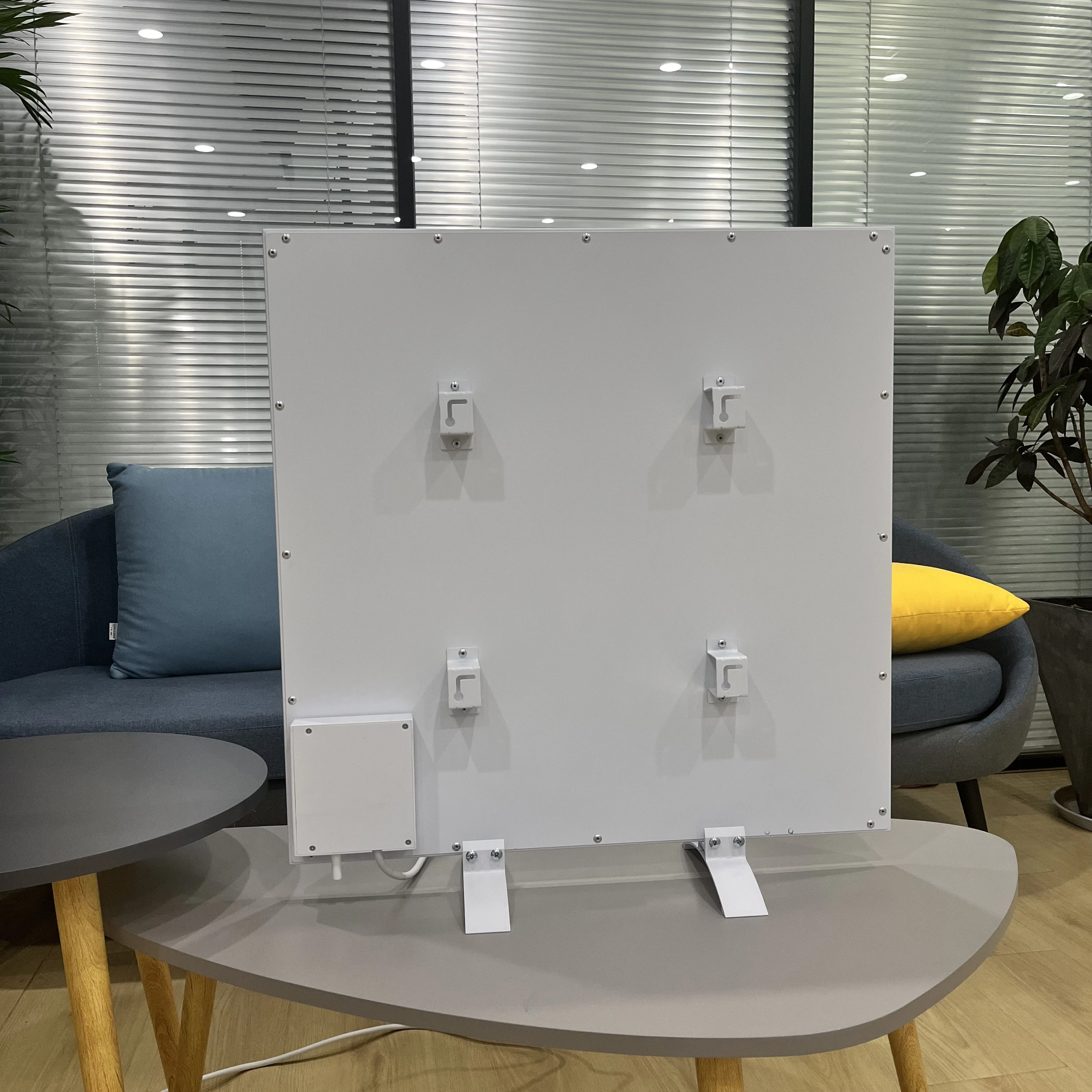 Home Use Far Infrared Carbon Crystal Panel Heater Aluminum Frame Wifi App Control Wall Heater