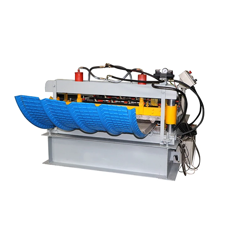 Arch bend corrugated sheet roof roll forming Line curving machine for steel profile