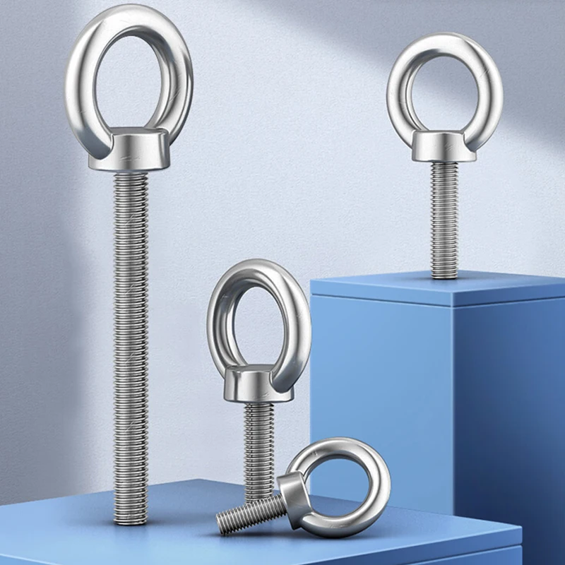 Factory Direct Lifting M4-m22 Stainless Steel Bolts Anchor Eye Bolt