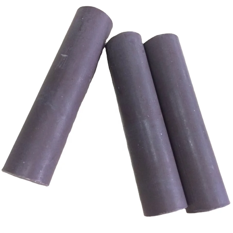 Static-free Brown Black Molded PTFE Bronze Filled Plastic Round Rods