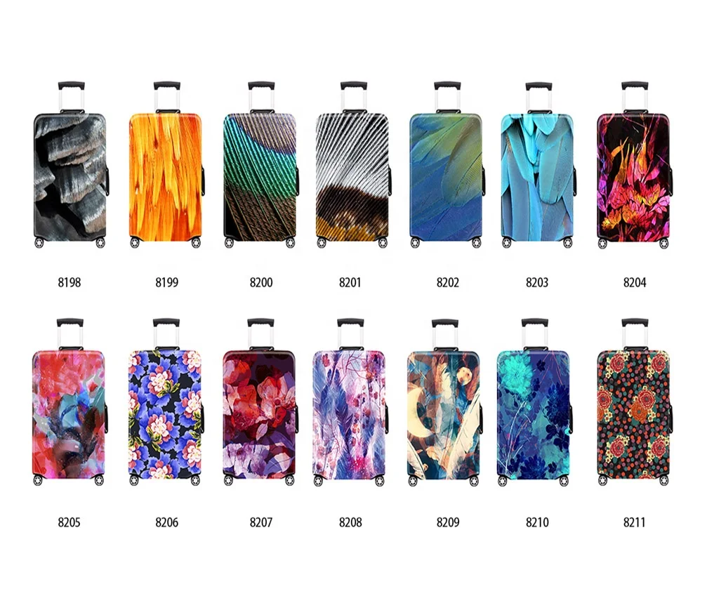 bag accessories wholesale suitcase protector elastic thick travel thick and stretchy luggage cover