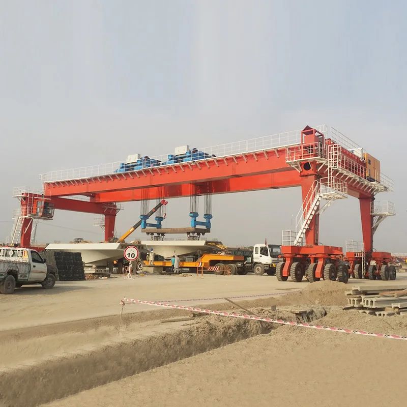 50 ton high quality factory price container handling equipment rubber tyre gantry crane