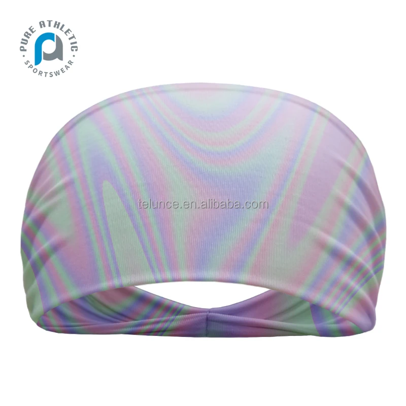 Женская эластичная повязка на голову