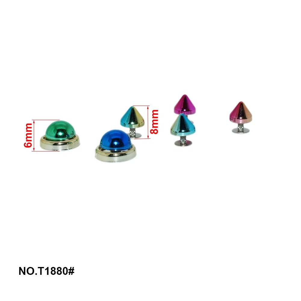 TANAI Fashion decorative rivets metal jeans button studs snap button