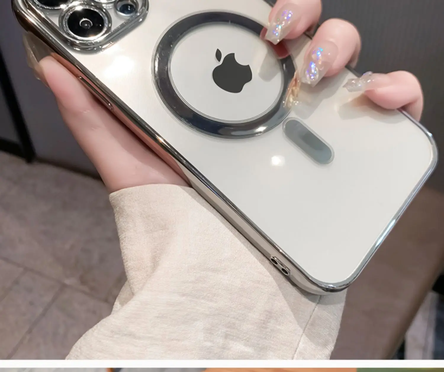 Магнитный чехол magsafeic для телефона с беспроводной зарядкой iPhone 14 Pro Max plus 13 max 12 11 магнитный чехлы