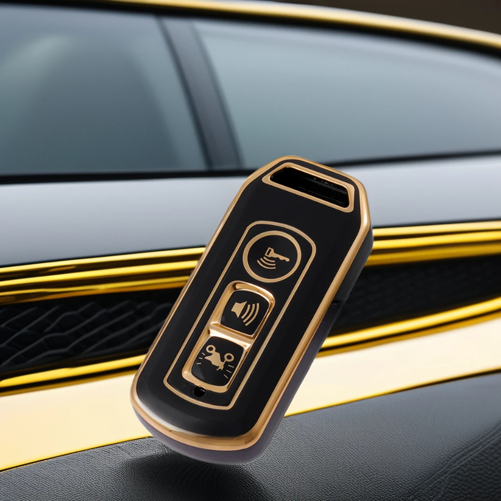 Fit for Honda PCX ADV 150 Sh 125 ADV 150 PCX 150 Smart Remote Full Protection Cover TPU Key Case Accessory