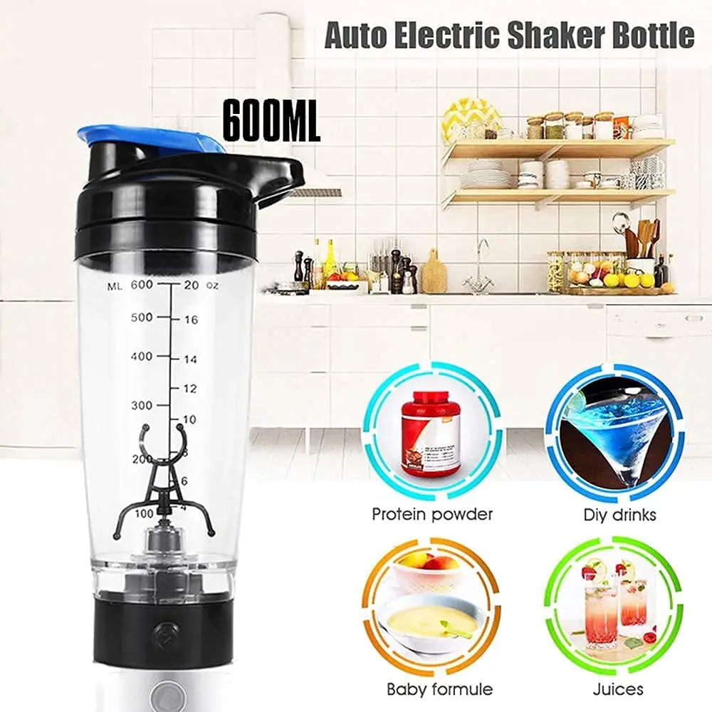 2023 Automatic Self Stirring Electric Protein Shaker bottle 650ml GYM Bottles Cup portable milk Powdered Shaker mixer