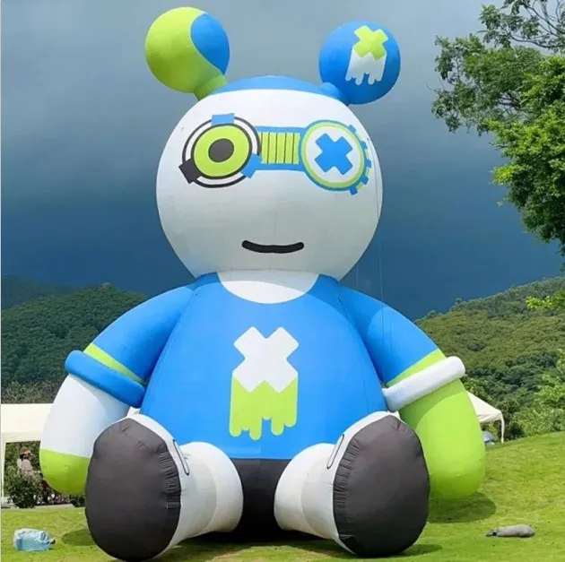 Promotional Giant Inflatable Animal Model Advertising Inflatable Moving Cartoon Costume For Sale