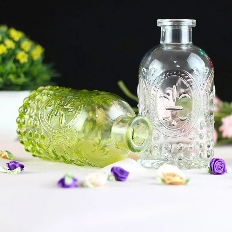 Custom Logo Empty High Quality Aroma Diffuser Bottle 150ml / 230ml Glass Perfume Diffusion Bottle